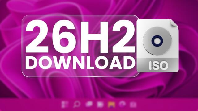 How to download Windows 11 26H2 ISO!