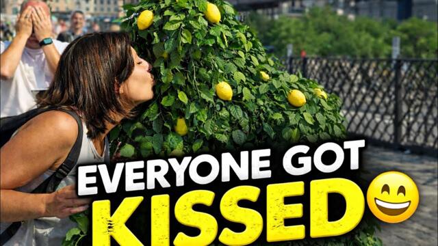 Bushman prank:Everytime they got Kissed by the Bush… Big Mistake 😂