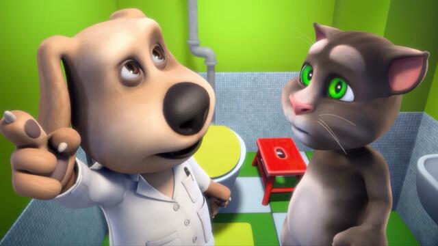 Говорящий Том - Доктор Хэнк  - 19 СЕРИЯ 2 СЕЗОН  -  Мультики для детей