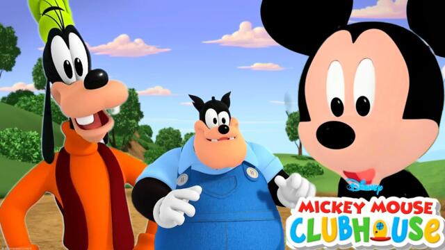 Mickey Mouse Clubhouse🏠 - Goofy & Pete's Wild Ride🚘 | Donald Lost Lion🦁 | Goofy The Great🪄 @disneyjr