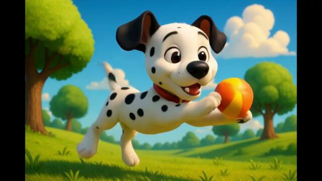 Далматинските петна - Детска песен