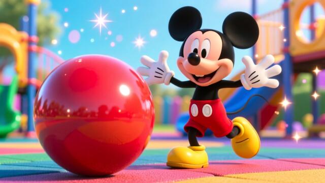 Playtime with Mickey Mouse 🐭🎉 Fun Kids Song | Learning & Play for Toddlers