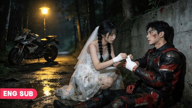 Deaf-mute Girl Escapes Wedding, Rescues Injured Biker.No One Expected He Can't Help Falling For Her!