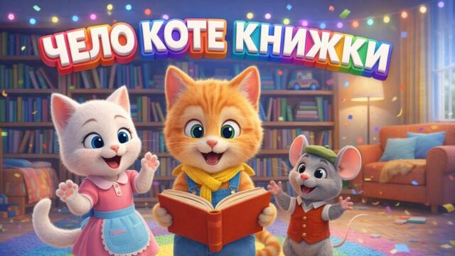 Чело Коте Книжки 🐱 Българска Детска Песен