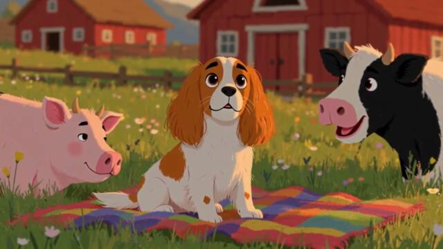 Детска песен за животни във фермата 🐷🐔 | Веселата ферма с Макс