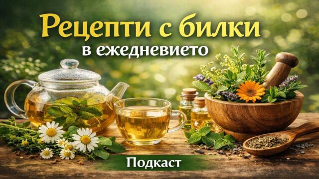 Натурални Рецепти с Билки в Ежедневието | Подкаст 4