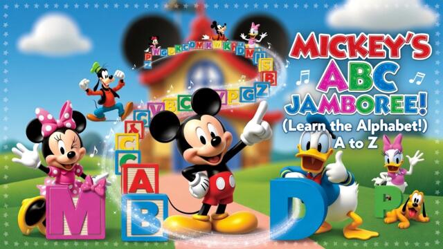 Mickey Mouse ABC Song | Learn Alphabet A to Z with Mickey & Friends!