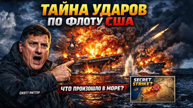 ТАЙНА УДАРОВ ПО ФЛОТУ США: что на самом деле произошло в море | Скотт Риттер