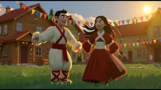 Баба Марта идва 🎀 | Детска песен за мартенички | Пей и учи с Макс