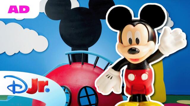 AD | Spot the Mickey Mouse Ears & Count to 10 with the Mickey Mouse Clubhouse Playset 👀🔎|@disneyjr