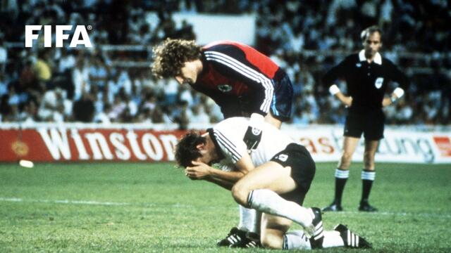Full Penalty Shoot-out: W Germany v France | 1982 FIFA World Cup Semi-Final