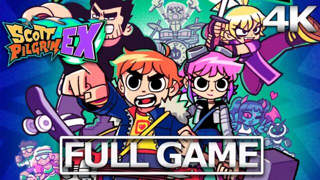 SCOTT PILGRIM EX Full Gameplay Walkthrough / No Commentary【FULL GAME】4K 60FPS Ultra HD