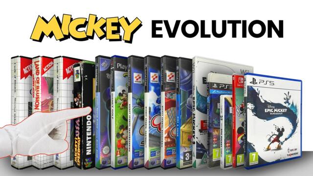 Evolution of Mickey Games (1990-2026)