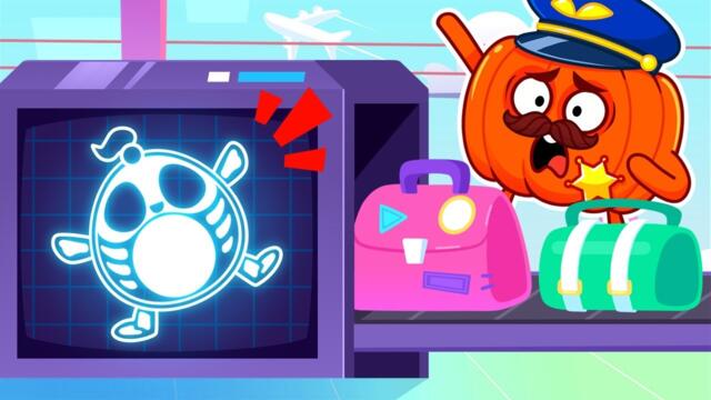 WOW! X-ray in the Airport ✈️ 😱 | Kids' Songs and Nursery Rhymes | Pit & Penny Land