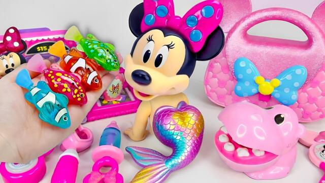 Minnie Mouse 2026🎀 Set Unboxing del maquillaje vs juego médico rosa de Minnie, colección de Disney