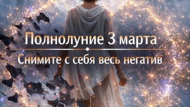 Полнолуние 3 марта - Снимите с себя весь негатив.