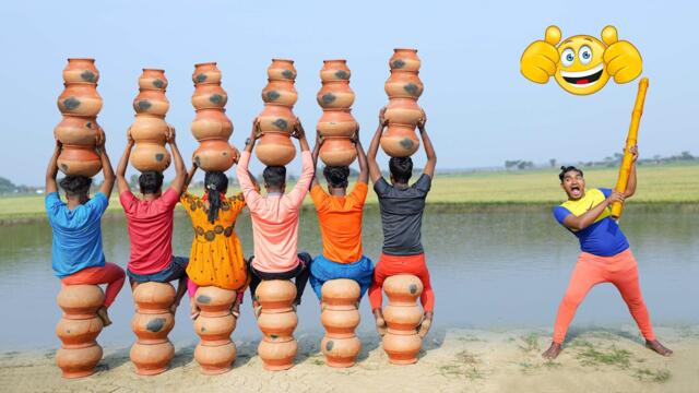 Top 100 of One Trending Very Special Video 😂Amazing Comedy Video 2026 Ep 06 By Bidik Fun Family