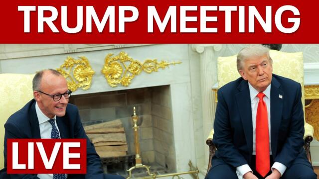 LIVE | President Trump bilateral meeting with Chancellor of Germany