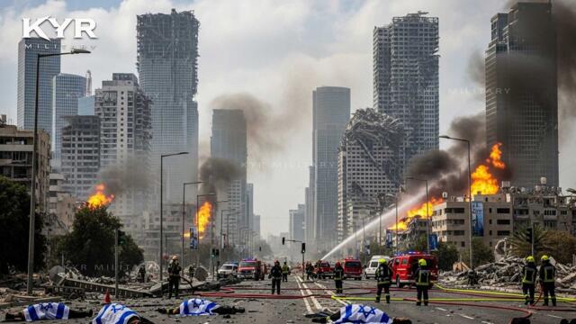 TEL AVIV RUSAK PARAH – Dampak Serangan Rudal IRAN DI ISRAEL