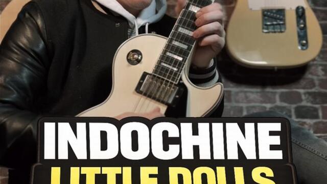 Indochine - Little Dolls (Guitar Cover)