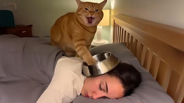 Cat Starts a 3 AM Protest but You Love Them Anyway 😂 Funny Cat and Human Videos