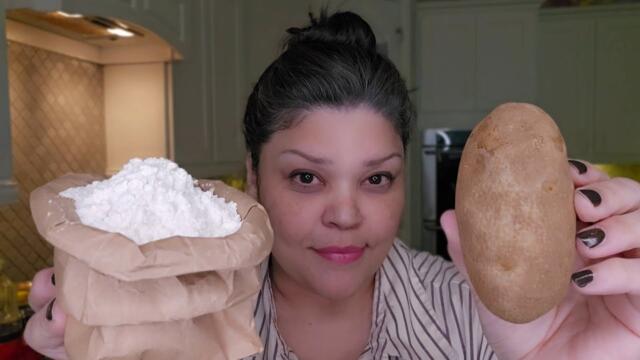 If you have flour & a potato, you have a meal