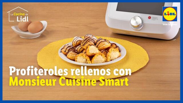 Profiteroles rellenos con Monsieur Cuisine Smart 🤩 | Recetas con Monsieur Cuisine Smart| Lidl España