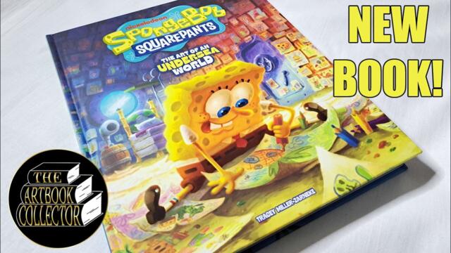 SpongeBob SquarePants: The Art of an Undersea World - Book Flip Through