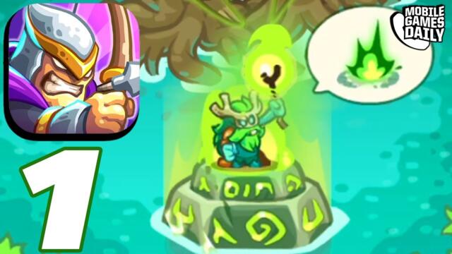 Kingdom Rush 5: Alliance TD Gameplay Walkthrough Part 1 (iOS, Android)