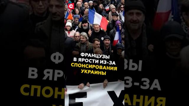 Французы выступили против НАТО, ЕС и помощи Украине #франция #украина #нато #ес #новости #политика