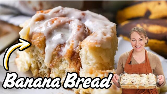 I Made Banana Bread Cinnamon Rolls (& They’re Incredible)