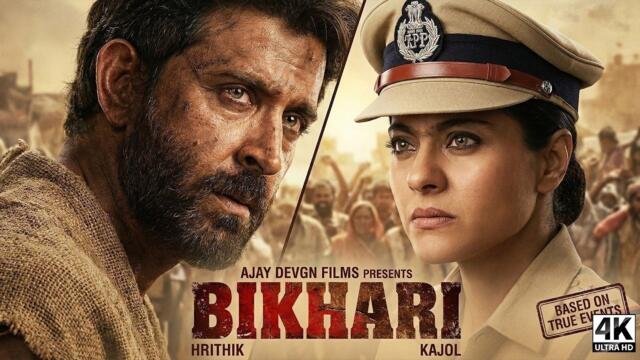BHIKHARI | New Hindi Movie 2026 - Hrithik Roshan & Kajol Devgan | New Bollywood Full Action Movies