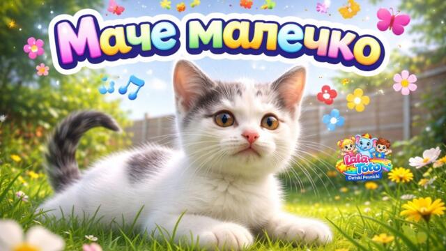 Маче малечко 🐱 Детска Песна за Маче | Македонски Детски Песни