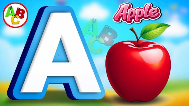 A to Z ABC Song | Phonics Sounds and Easy Words for Kids | Letter Sounds A to Z | ABC SONG'S