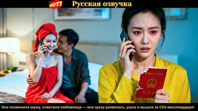 Она позвонила мужу, ответила любовница — она сразу развелась, ушла и вышла за CEO миллиардера!