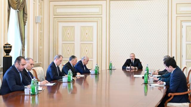 Prezident İlham Əliyevin Təhlükəsizlik Şurasının iclasında çıxışı