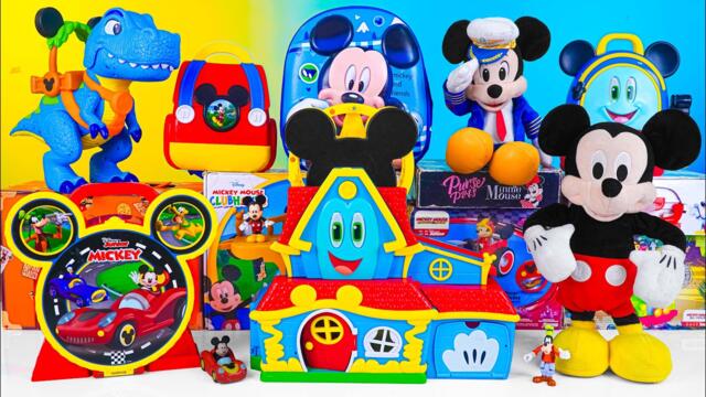 Satisfying with Unboxing Disney Mickey Mouse Jumbo Fun House Playset | Review Toys ASMR