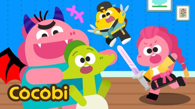 Devil Mom vs Demon Hunters🤩 | Songs for Kids | Cocobi