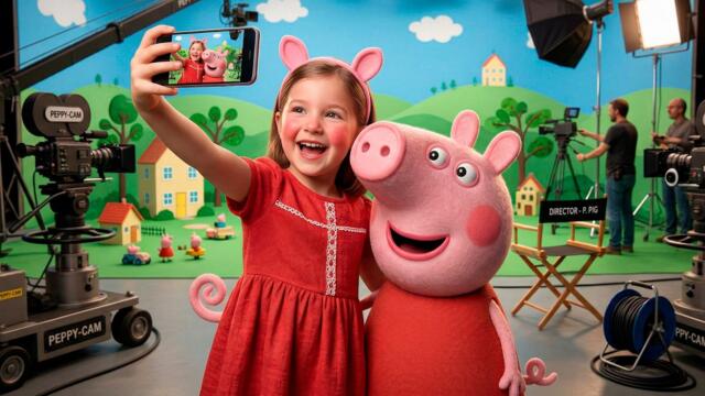 What If PEPPA PIG Was Real? 🎵 (Peppa Pig, Daddy Pig, Mummy Pig, George Pig & More)