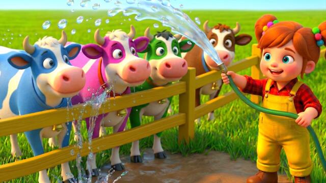 Old MacDonald Had a Farm Morning Routine! 🐄🐕 3D Cartoon for Kids | Animal Song | Animal Sound