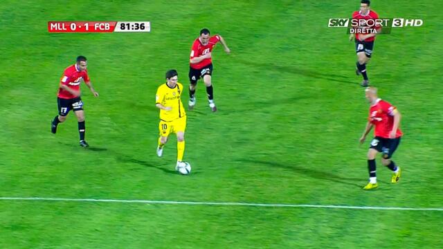 Lionel Messi vs Mallorca (Away) 2009-10 English Commentary HD 1080i50
