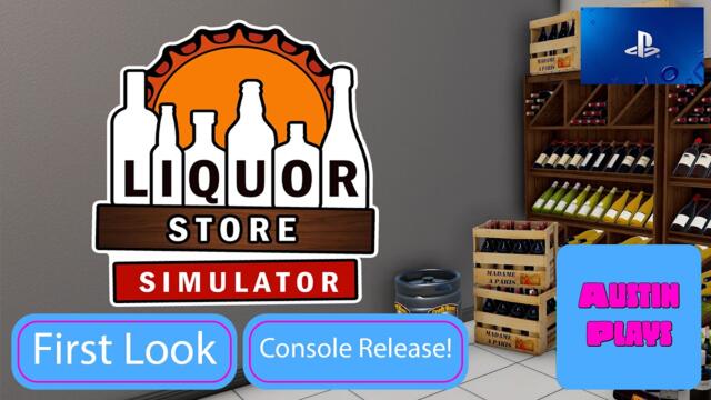 Liquor Store Simulator Console Edition FIRST LOOK (PS5 Gameplay)