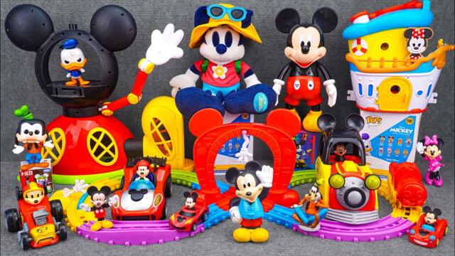 Satisfying with Unboxing Disney Mickey Mouse Clubhouse Track Playset | Review Toys ASMR