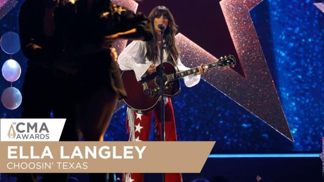 Ella Langley - Choosin' Texas  | 2025 CMA Awards Performance