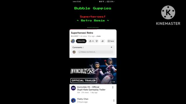 Bubble Guppies Superheroes Retro Remix In A Lower Pitch #bubbleguppy #bg #e31999