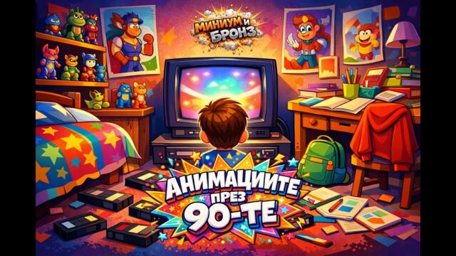 МИНИУМ И БРОНЗ: АНИМАЦИИТЕ ПРЕЗ 90-ТЕ (ЕПИЗОД 3)
