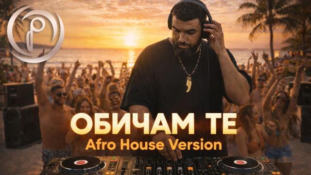 Обичам те (Афро хаус версия) | Азис в стила на Black Coffee