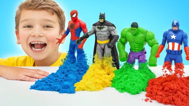 Mike becomes superhero and helps his friends