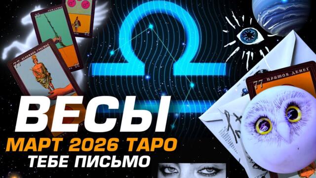 ВЕСЫ 🌟 МАРТ 2026 🌟 ТВОЁ ПРЕДСКАЗАНИЕ НА МЕСЯЦ