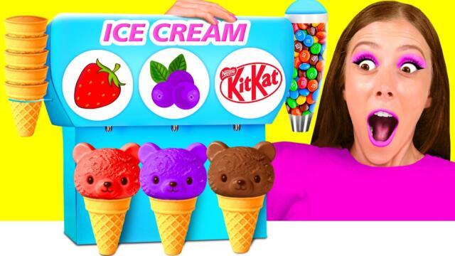 Мистериозно Предизвикателство за Сладолед | Страхотни Кулинарни Рецепти Fun Teen